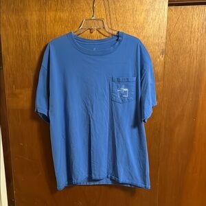 Vintage Guy Harvey Blue Shirt with Fishing Design on back, Men’s XL T-shirt